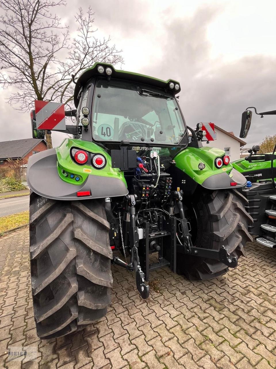 Traktor typu Deutz-Fahr 6180 TTV Warrior Java Grün, Neumaschine w Delbrück (Zdjęcie 3)