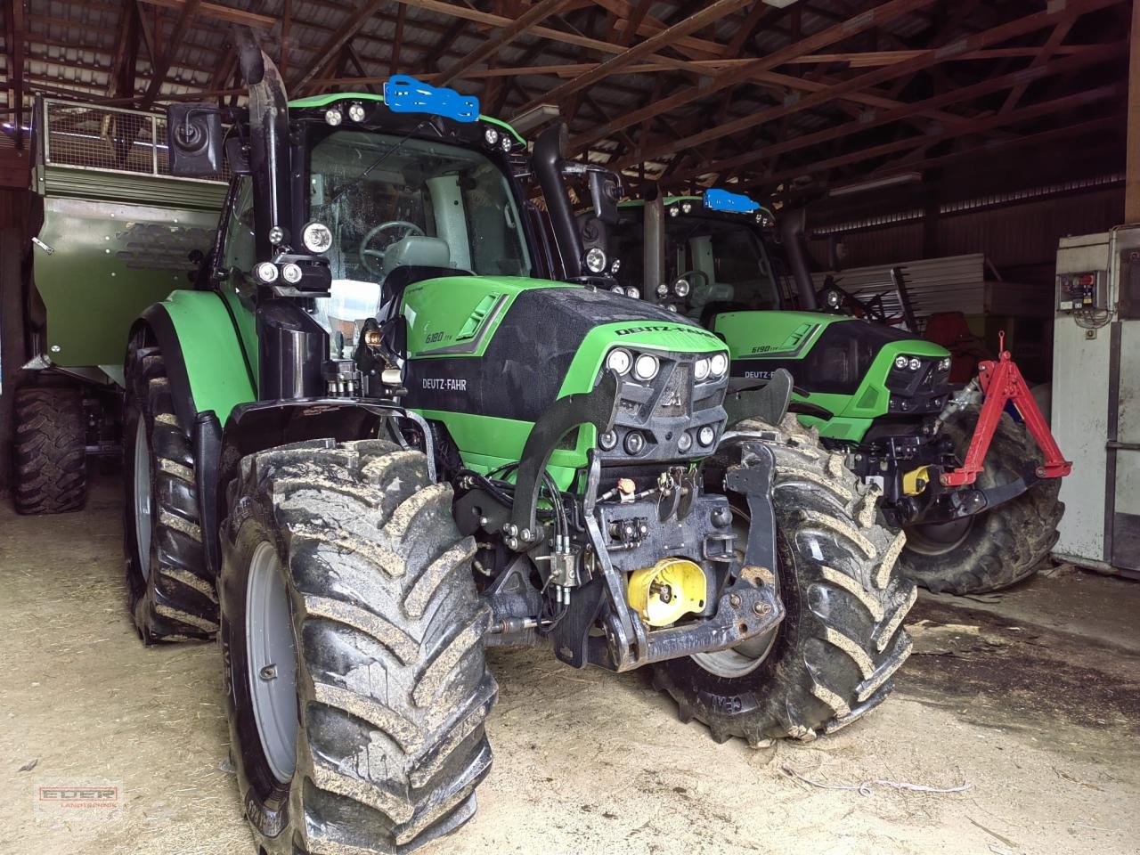 Traktor van het type Deutz-Fahr 6180 TTV, Gebrauchtmaschine in Jetzendorf (Foto 3)