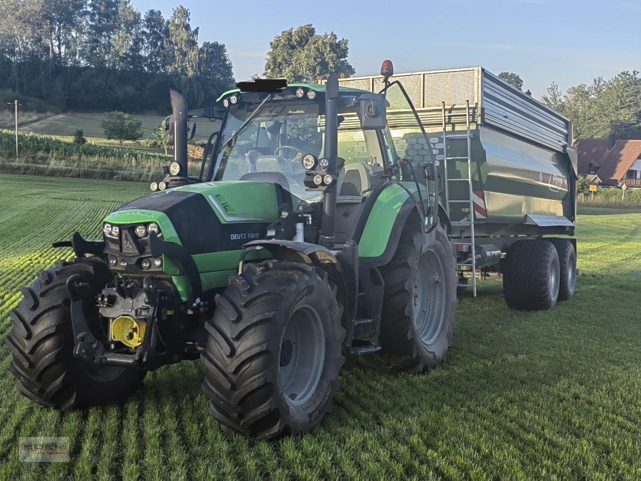 Traktor typu Deutz-Fahr 6180 TTV, Gebrauchtmaschine v Jetzendorf (Obrázok 4)