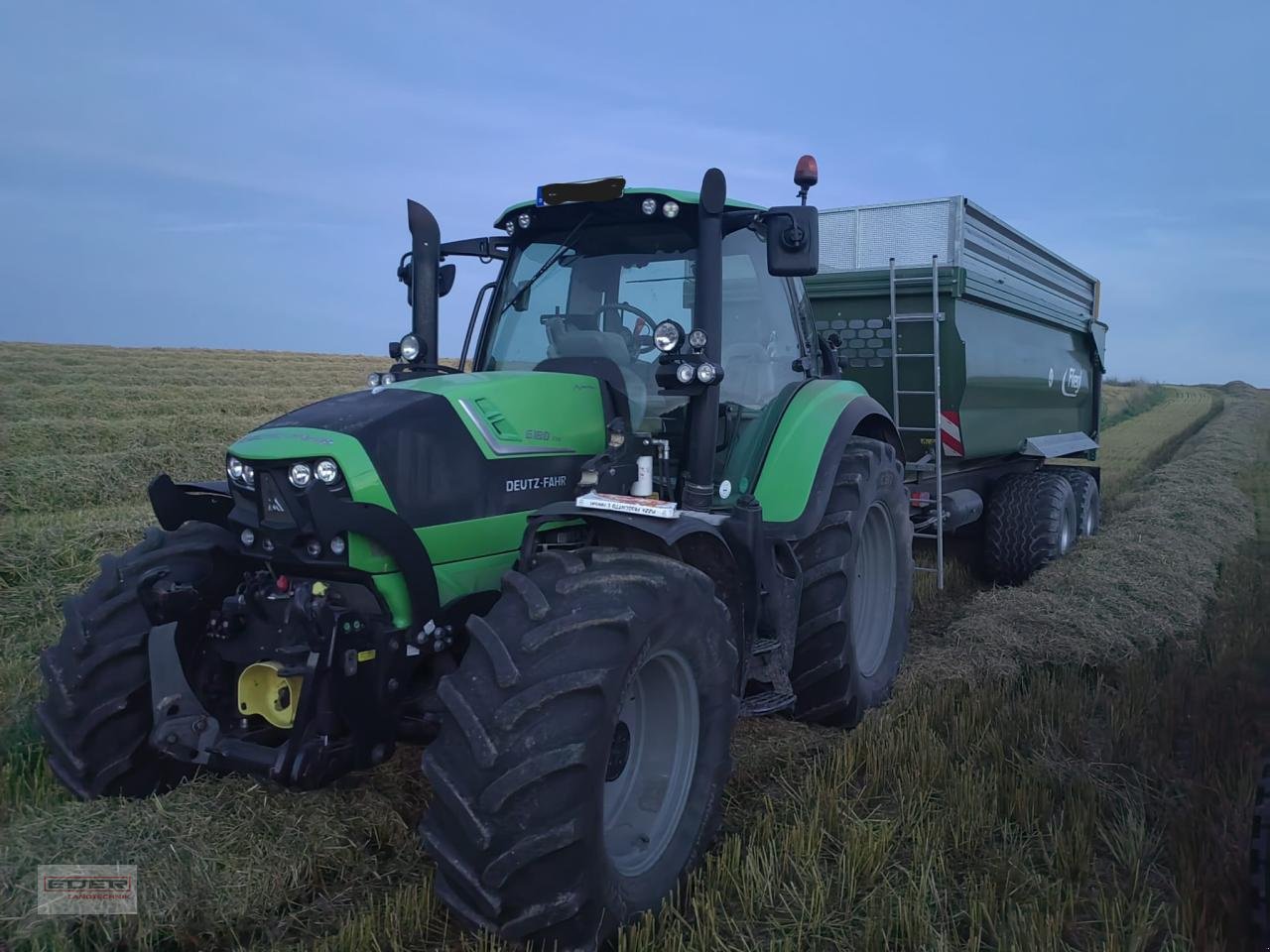 Traktor van het type Deutz-Fahr 6180 TTV, Gebrauchtmaschine in Jetzendorf (Foto 5)