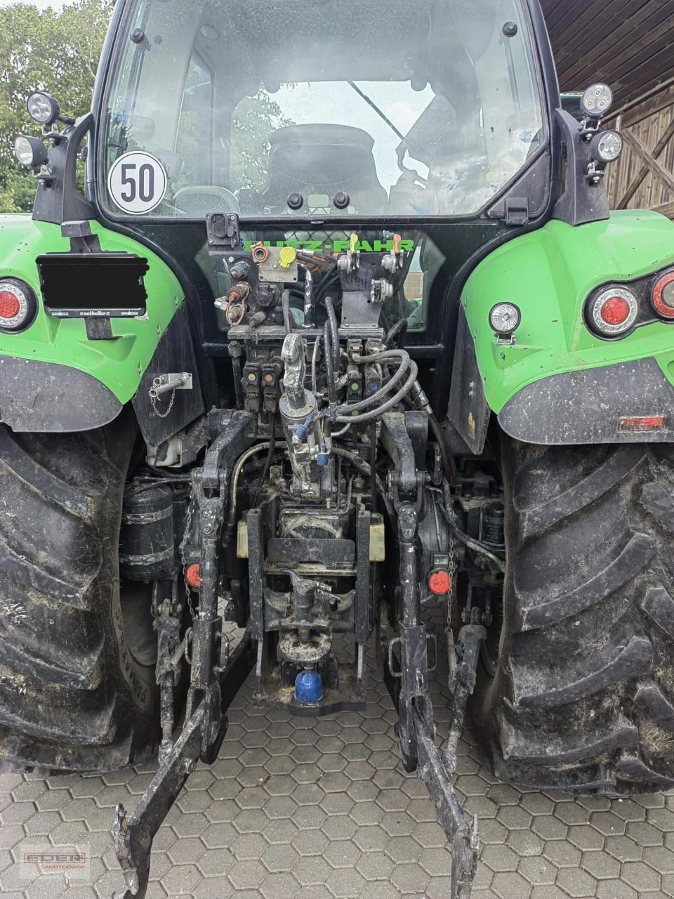 Traktor typu Deutz-Fahr 6180 TTV, Gebrauchtmaschine w Jetzendorf (Zdjęcie 8)