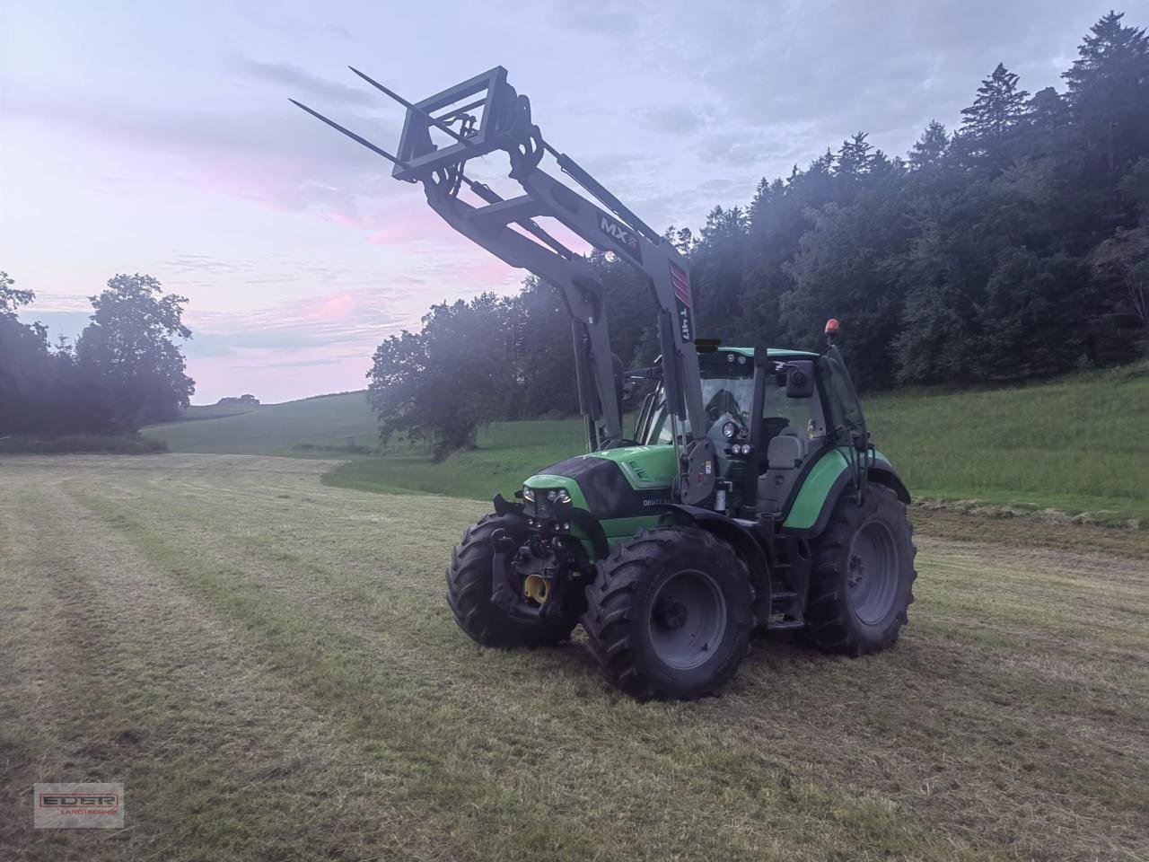 Traktor van het type Deutz-Fahr 6180 TTV, Gebrauchtmaschine in Jetzendorf (Foto 14)