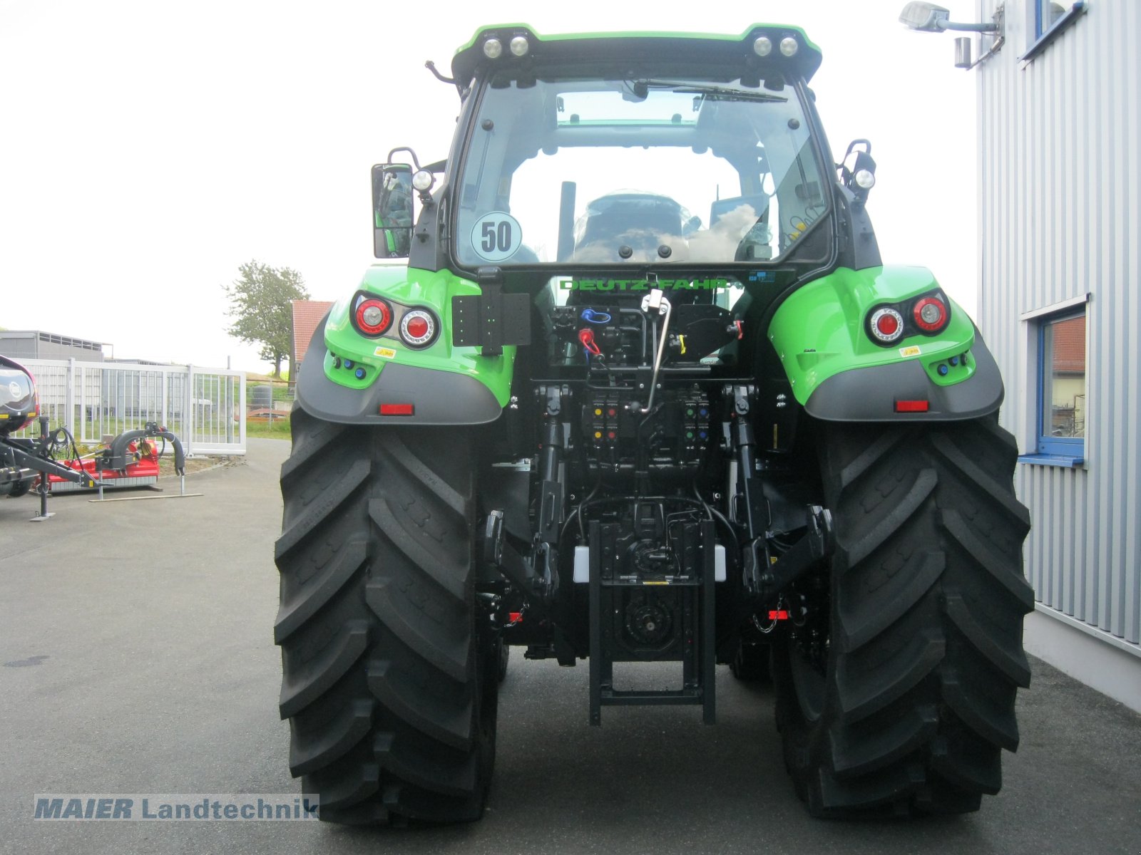 Traktor a típus Deutz-Fahr 6180 TTV, Neumaschine ekkor: Dieterskirchen (Kép 5)