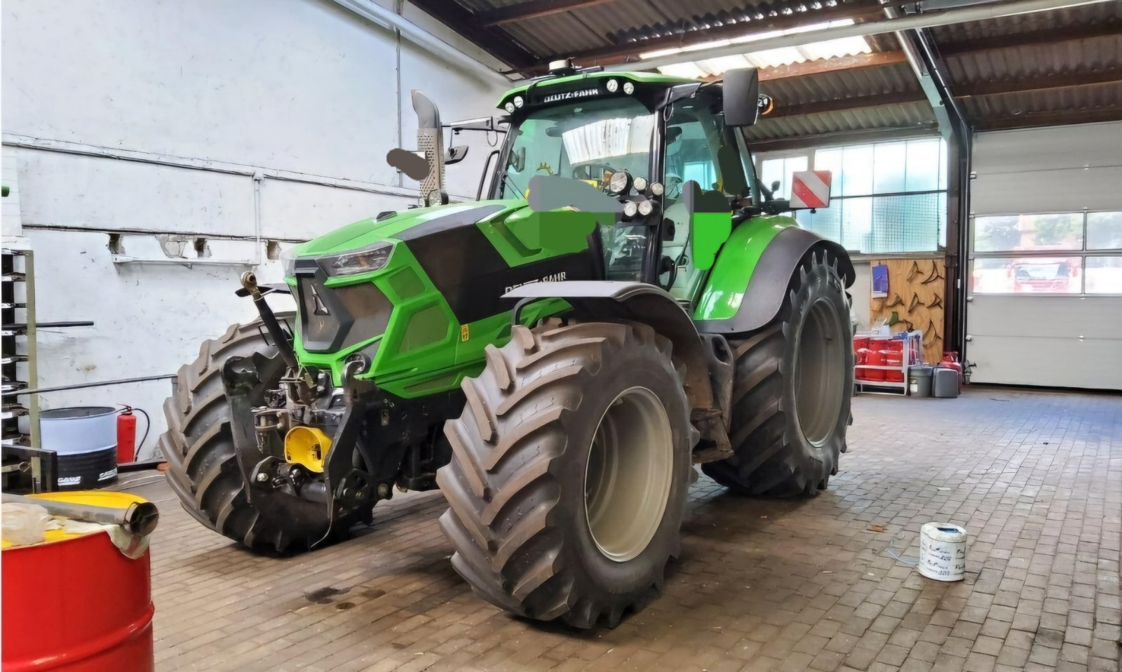 Traktor Türe ait Deutz-Fahr 6185 Agrotron TTV 2400 Stunden Vollaustattung, Gebrauchtmaschine içinde Palling (resim 2)