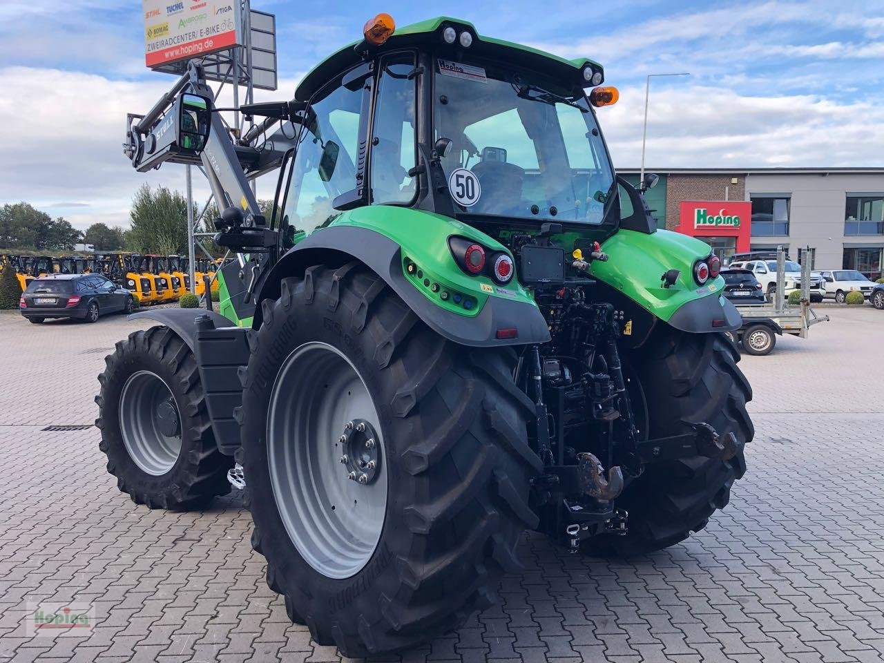 Traktor Türe ait Deutz-Fahr 6185 Agrotron TTV, Gebrauchtmaschine içinde Bakum (resim 4)