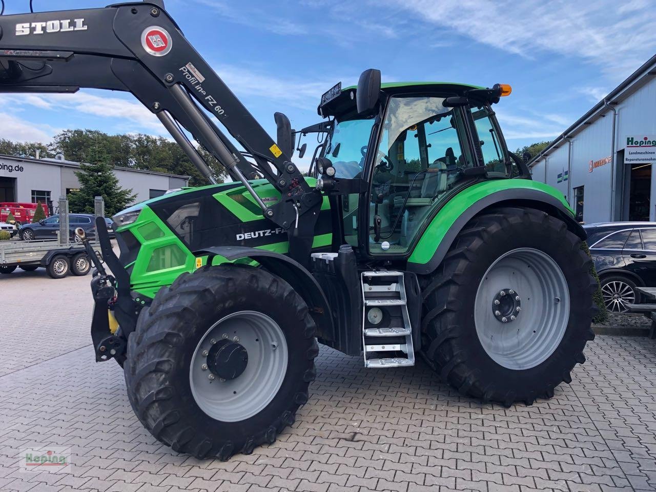 Traktor Türe ait Deutz-Fahr 6185 Agrotron TTV, Gebrauchtmaschine içinde Bakum (resim 8)