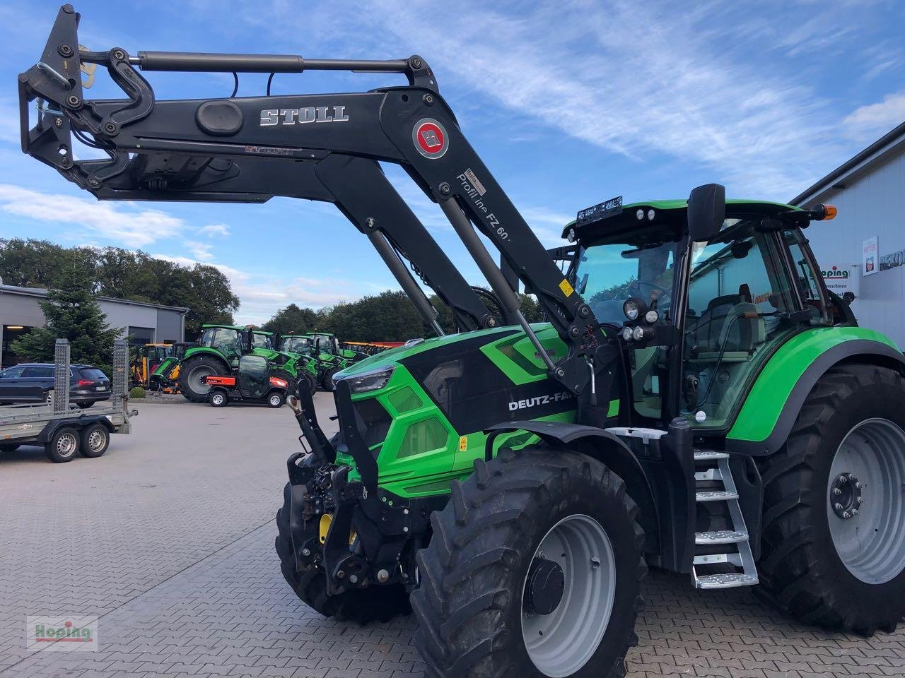 Traktor typu Deutz-Fahr 6185 Agrotron TTV, Gebrauchtmaschine w Bakum (Zdjęcie 9)