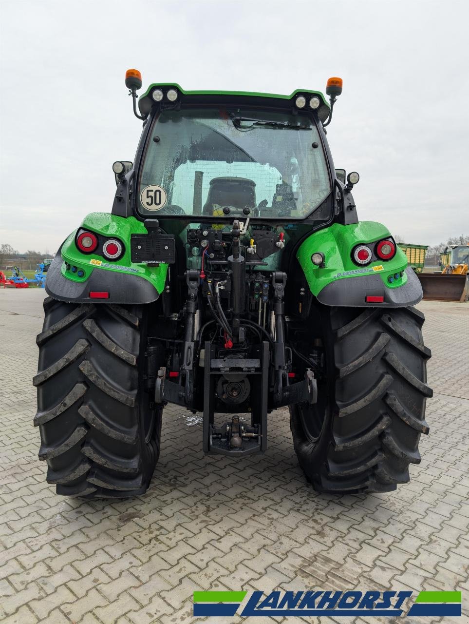 Traktor des Typs Deutz-Fahr 6185 TTV Green Warrior, Gebrauchtmaschine in Emsbüren (Bild 3)