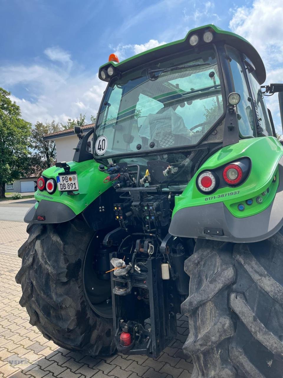 Traktor des Typs Deutz-Fahr 6185 TTV, Gebrauchtmaschine in Delbrück (Bild 3)