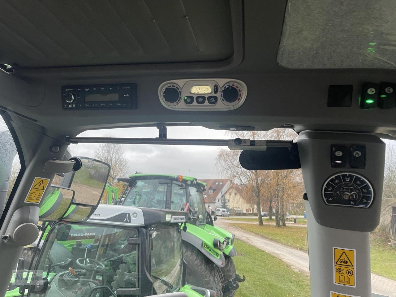 Traktor del tipo Deutz-Fahr 6190 Agrotron TTV (Stage V), Neumaschine en Thalmässing (Imagen 5)