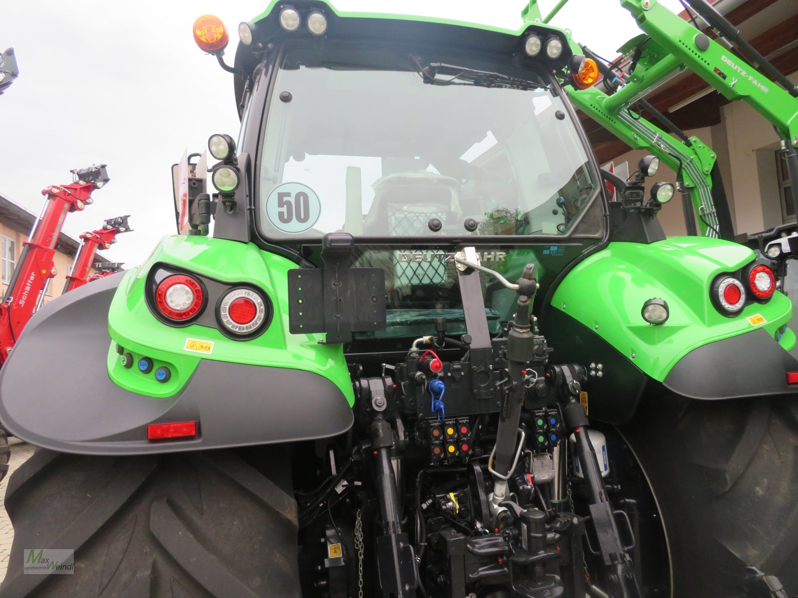 Traktor of the type Deutz-Fahr 6190 TTV, Neumaschine in Markt Schwaben (Picture 13)