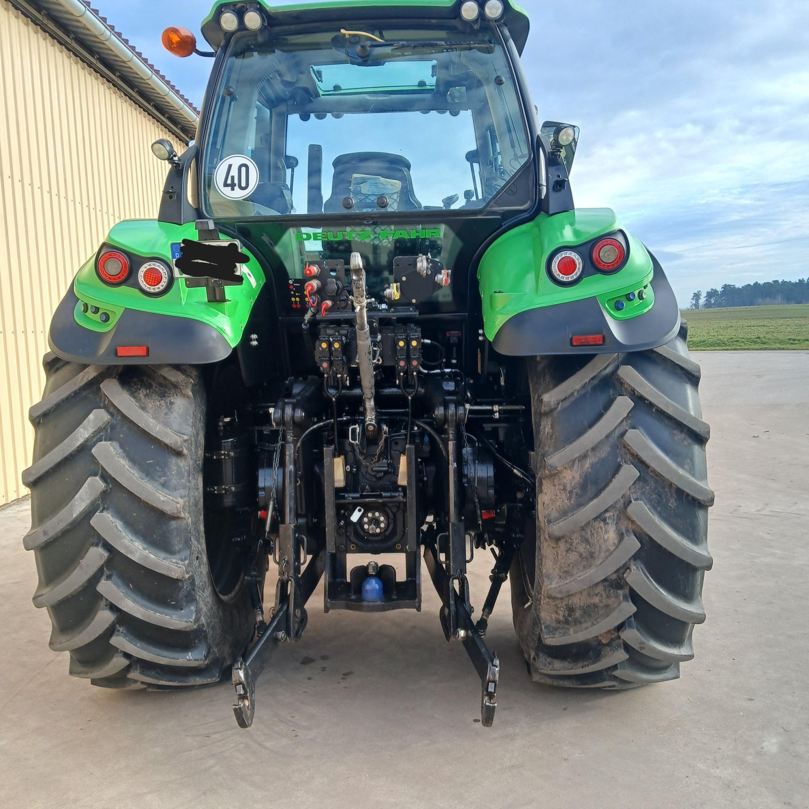 Traktor des Typs Deutz-Fahr 6190, Gebrauchtmaschine in Wieseth (Bild 3)