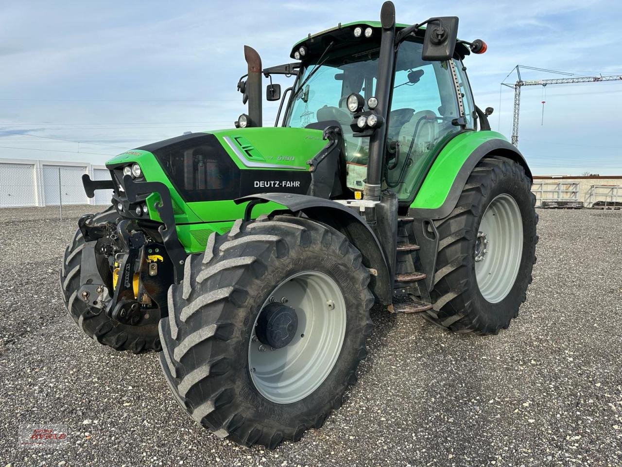 Traktor van het type Deutz-Fahr 6190TTV FH+FZW+FL Konsolen Stoll, Gebrauchtmaschine in Steinheim (Foto 1)