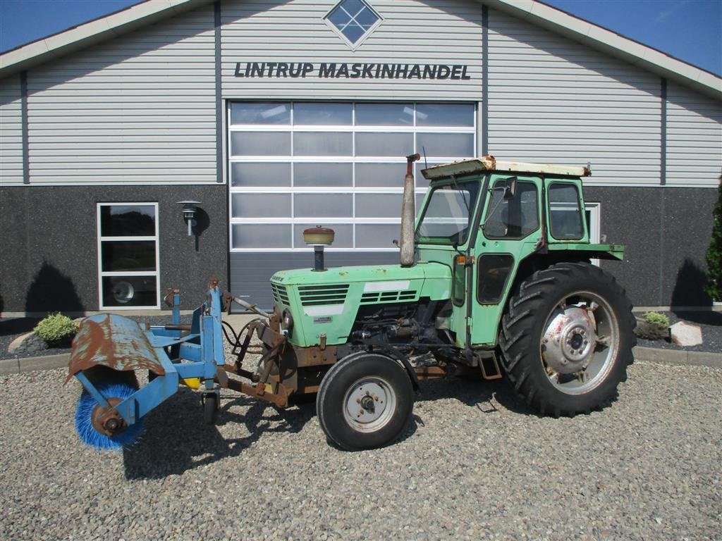 Traktor du type Deutz-Fahr 6206 Med kost, Gebrauchtmaschine en Lintrup (Photo 1)