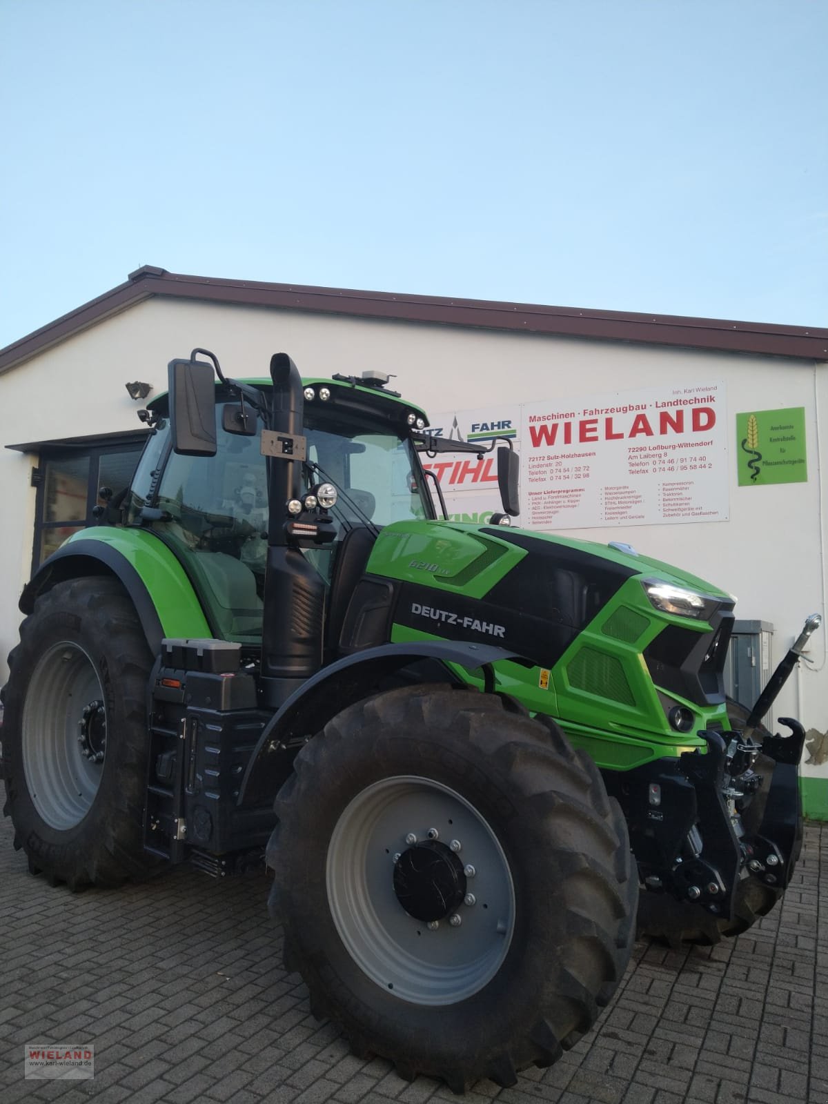 Traktor типа Deutz-Fahr 6210 TTV, Gebrauchtmaschine в Lossburg-Wittendorf (Фотография 1)
