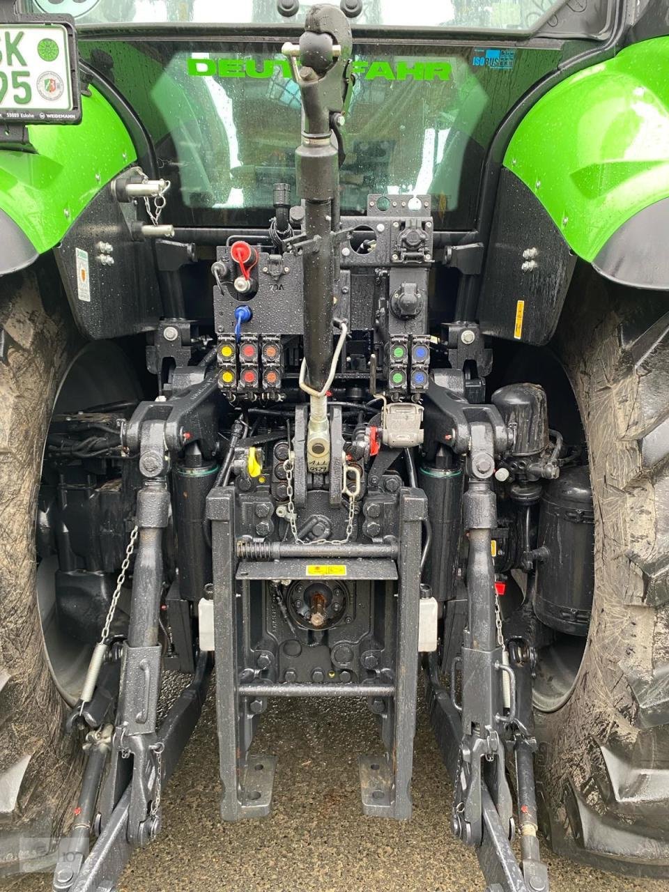 Traktor tipa Deutz-Fahr 6230 Agrotron TTV, Neumaschine u Eslohe–Bremke (Slika 4)