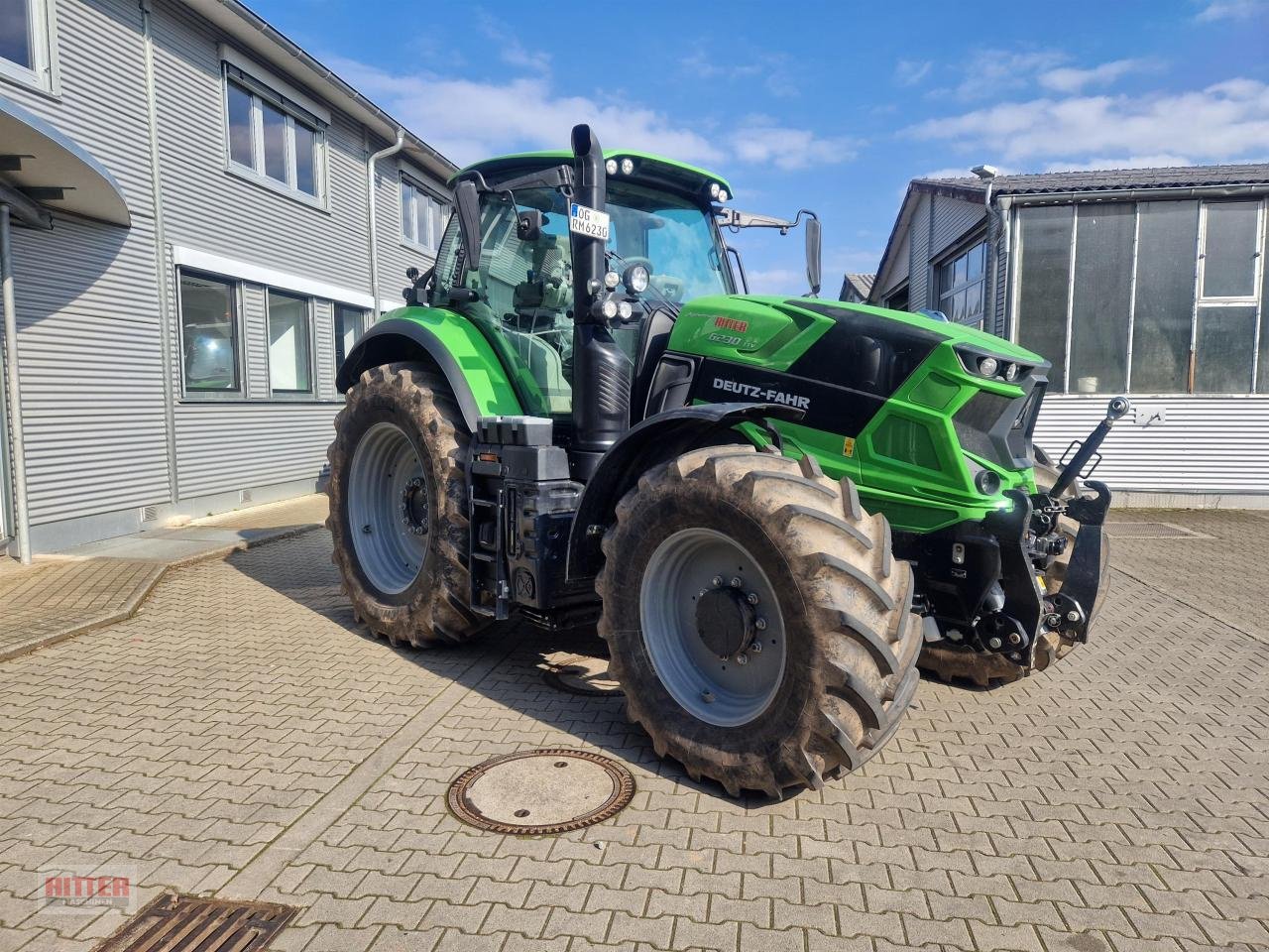 Traktor of the type Deutz-Fahr 6230 TTV, Neumaschine in Zell a. H. (Picture 4)