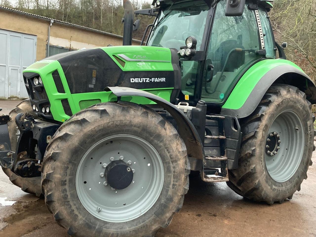 Traktor Türe ait Deutz-Fahr 7250 Agrotron TTV, Gebrauchtmaschine içinde Könnern (resim 2)