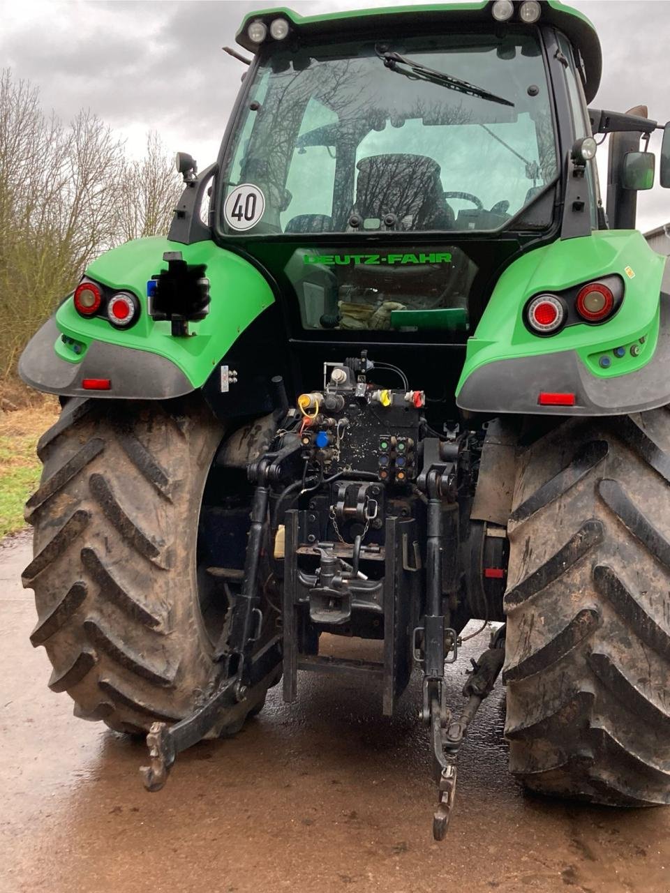 Traktor Türe ait Deutz-Fahr 7250 Agrotron TTV, Gebrauchtmaschine içinde Könnern (resim 5)