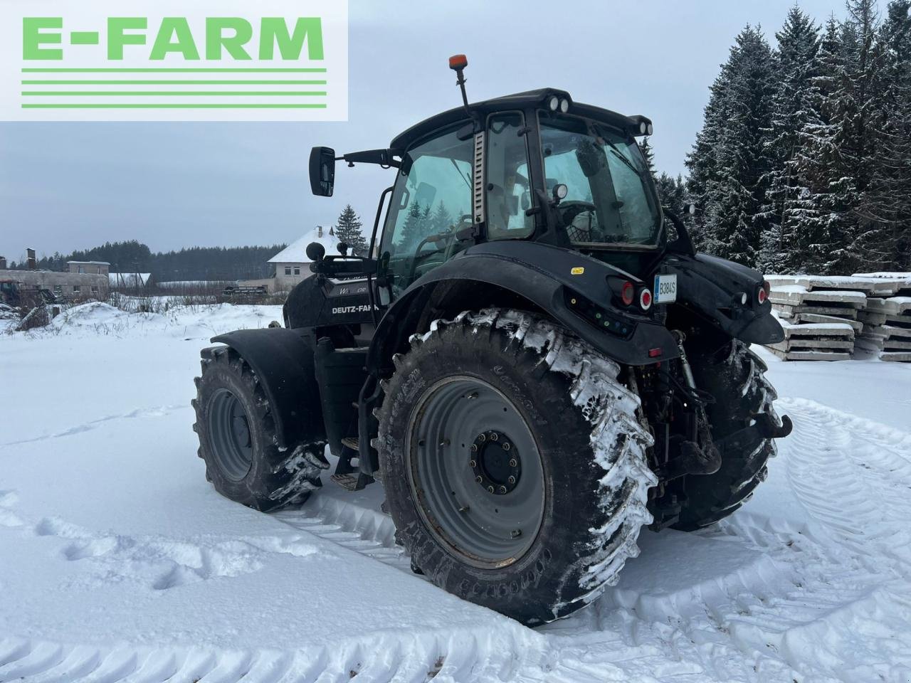 Traktor типа Deutz-Fahr 7250 TTV Agrotron Warrior, Gebrauchtmaschine в Hamburg (Фотография 8)