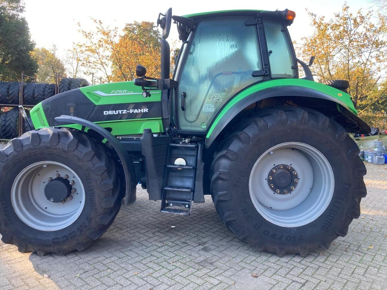 Traktor Türe ait Deutz-Fahr 7250 TTV / Max-Speed, Gebrauchtmaschine içinde Neuenhaus (resim 7)