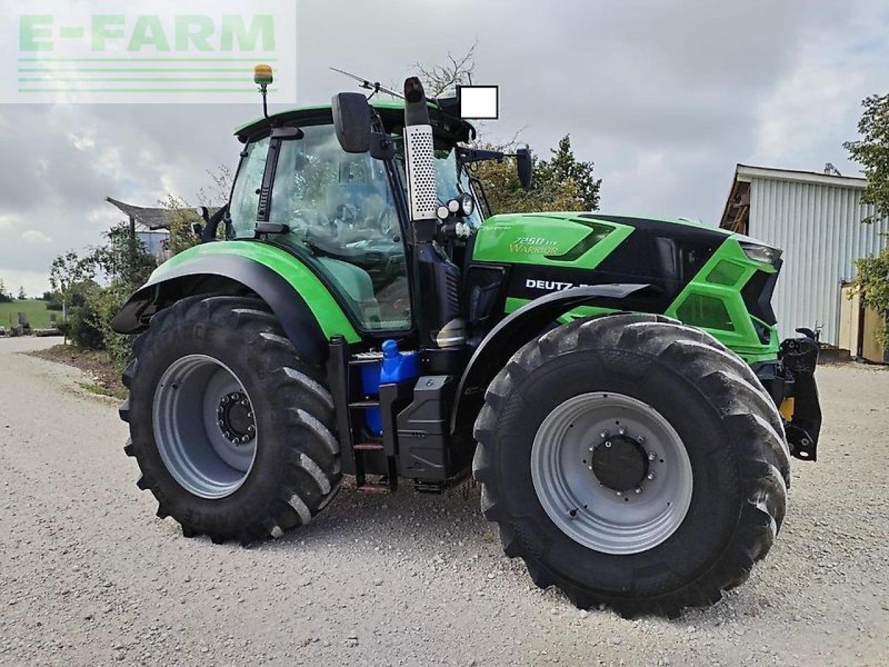 Traktor typu Deutz-Fahr 7250 ttv t4f warrior, Gebrauchtmaschine w Ehingen Kirchbierlin (Zdjęcie 2)