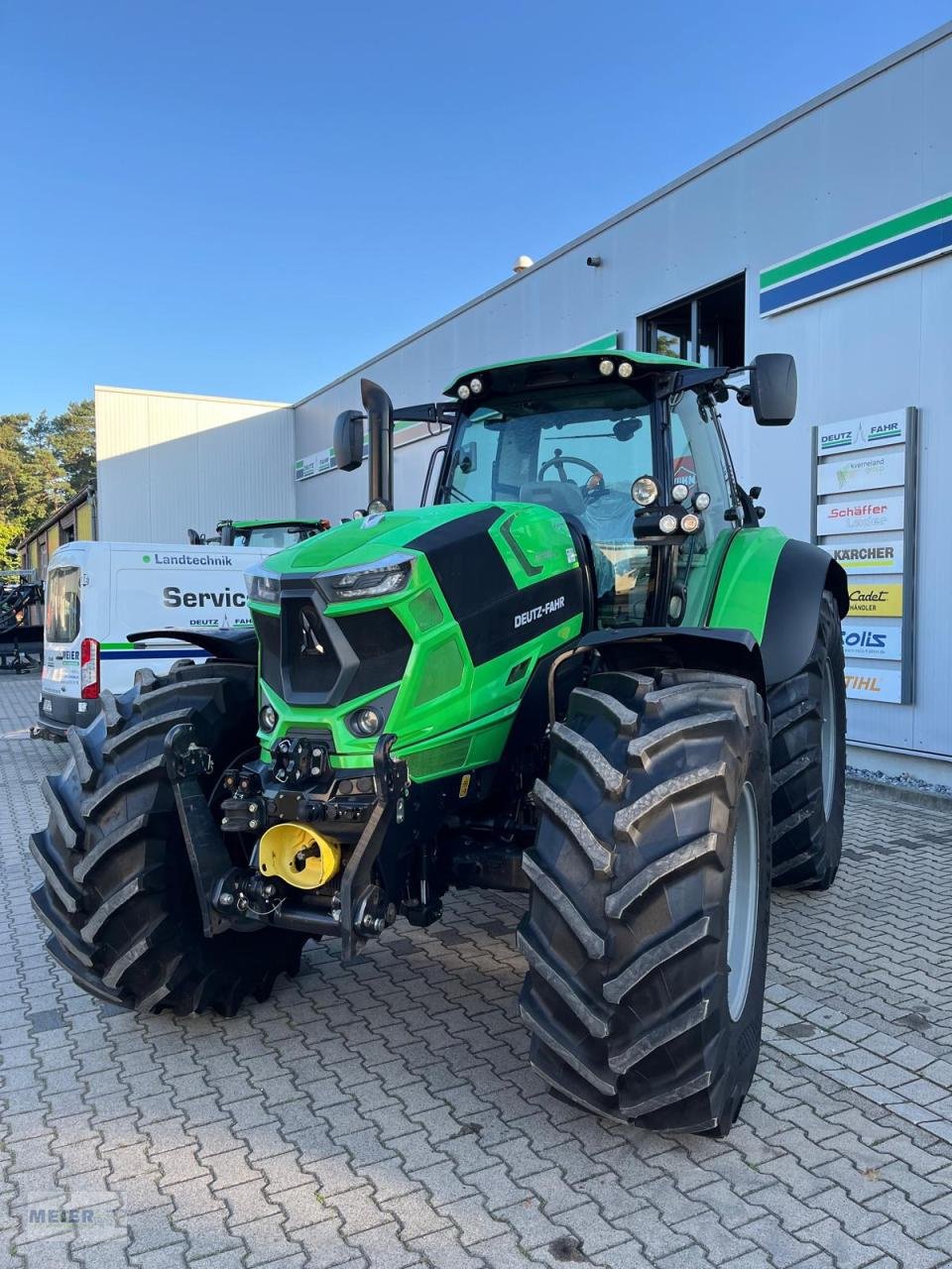 Traktor Türe ait Deutz-Fahr 7250 TTV, Gebrauchtmaschine içinde Delbrück (resim 1)