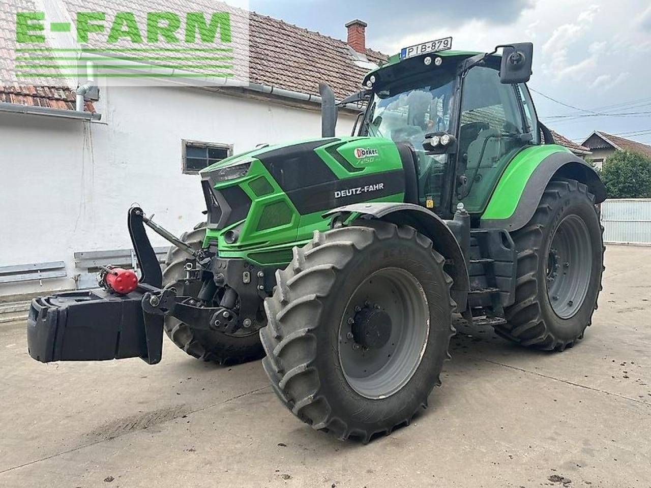 Traktor typu Deutz-Fahr 7250 ttv, Gebrauchtmaschine w SZEGED (Zdjęcie 1)