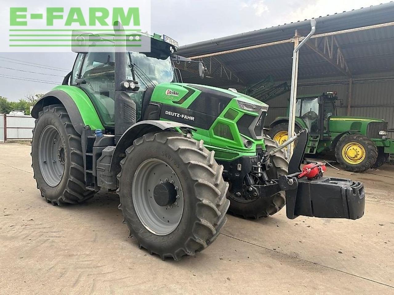 Traktor typu Deutz-Fahr 7250 ttv, Gebrauchtmaschine v SZEGED (Obrázek 7)