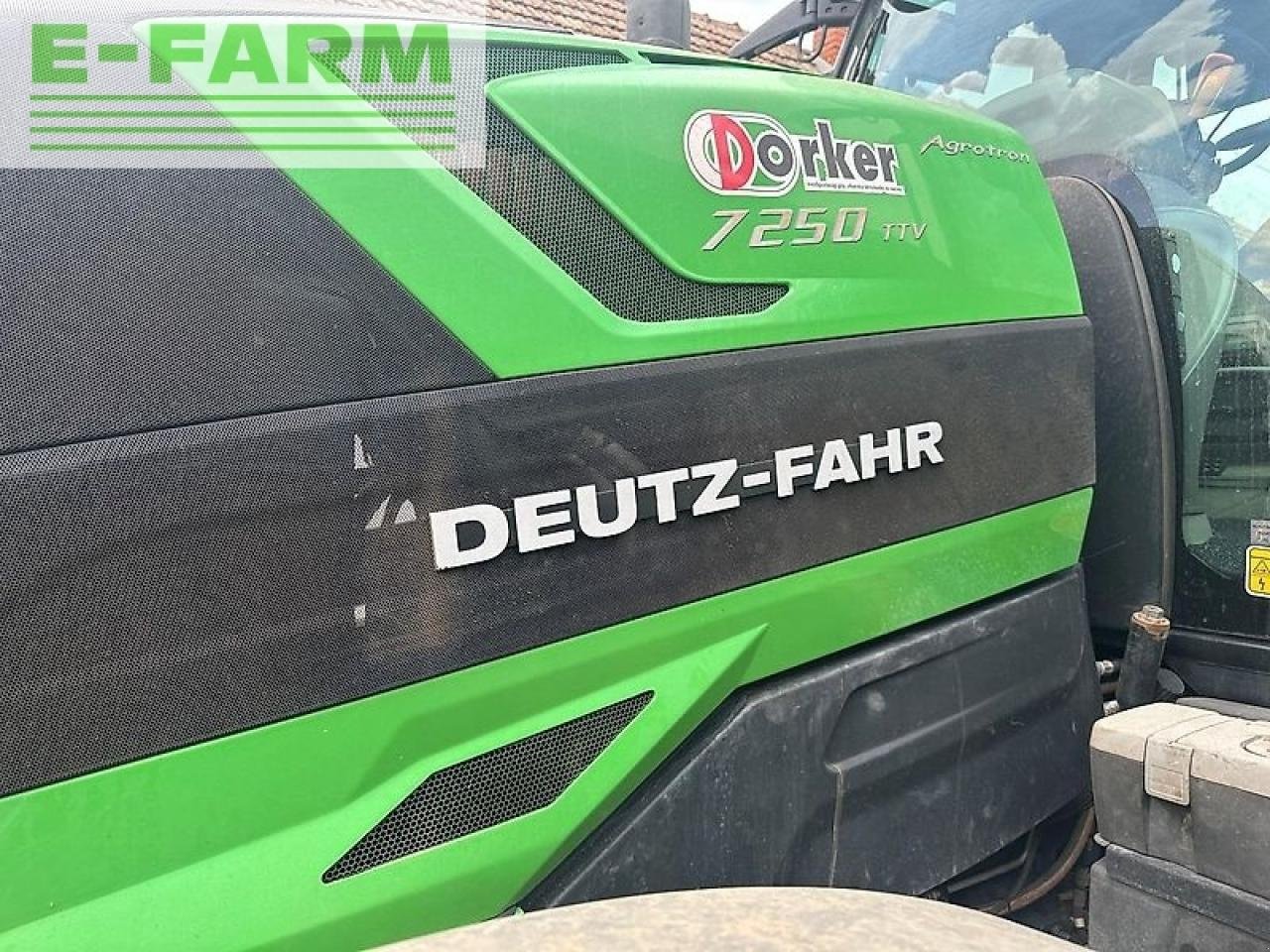 Traktor Türe ait Deutz-Fahr 7250 ttv, Gebrauchtmaschine içinde SZEGED (resim 15)