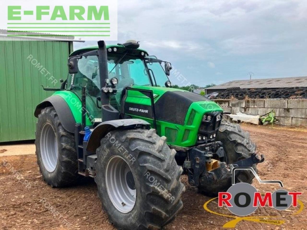 Traktor a típus Deutz-Fahr 7250agrotronttv, Gebrauchtmaschine ekkor: GENNES-SUR-GLAIZE (Kép 8)