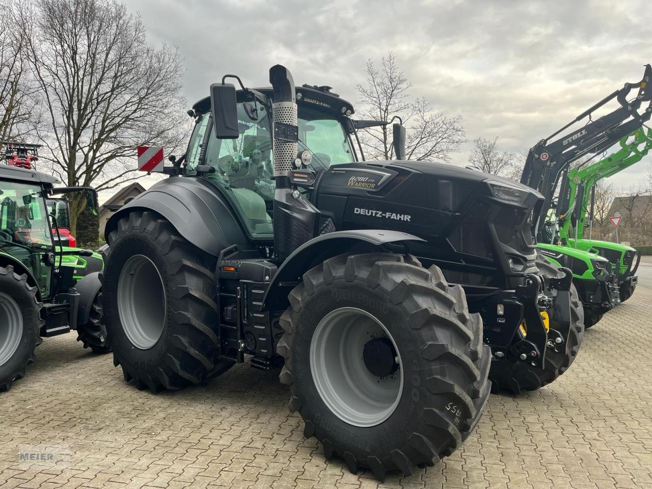 Traktor Türe ait Deutz-Fahr 8280 TTV Mietrückläufer *Top Preis*, Gebrauchtmaschine içinde Delbrück (resim 1)