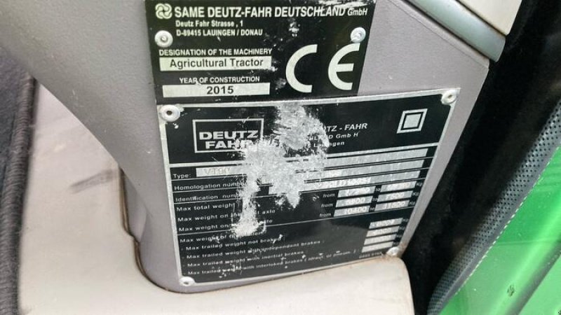 Traktor typu Deutz-Fahr 9340 TTV, Gebrauchtmaschine w Münster (Zdjęcie 20)