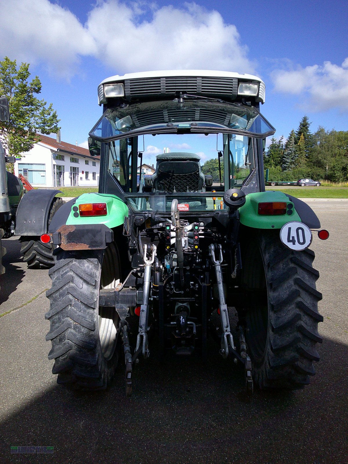 Traktor του τύπου Deutz-Fahr Agrofarm 410 "Pflegebereifung, BJ. 2012, 4600 Bstd.", Gebrauchtmaschine σε Buchdorf (Φωτογραφία 8)