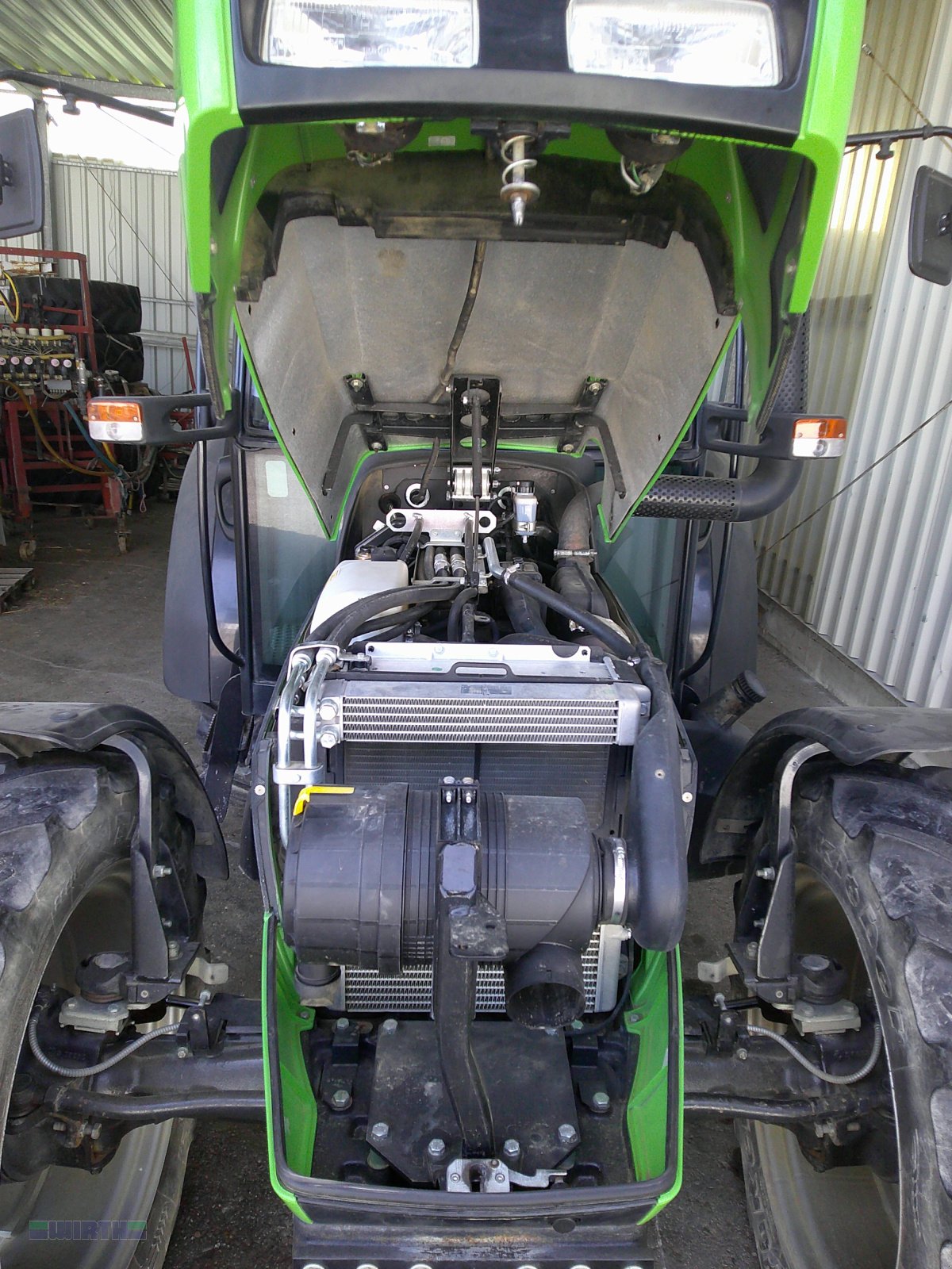 Traktor του τύπου Deutz-Fahr Agrofarm 410 "Pflegebereifung, BJ. 2012, 4600 Bstd.", Gebrauchtmaschine σε Buchdorf (Φωτογραφία 25)