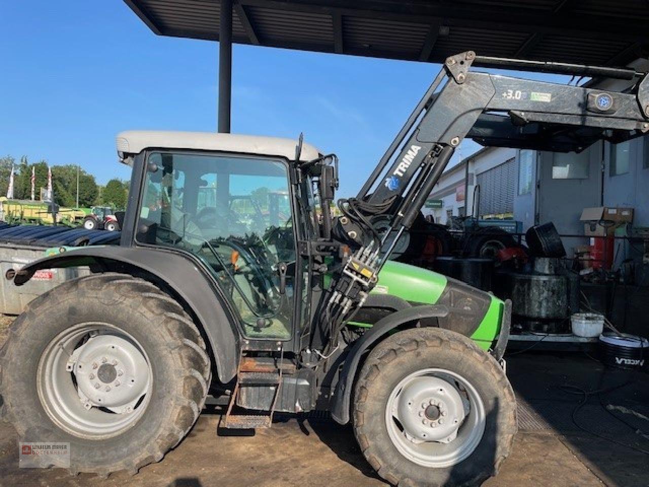 Traktor Türe ait Deutz-Fahr AGROFARM 410, Gebrauchtmaschine içinde Gottenheim (resim 1)