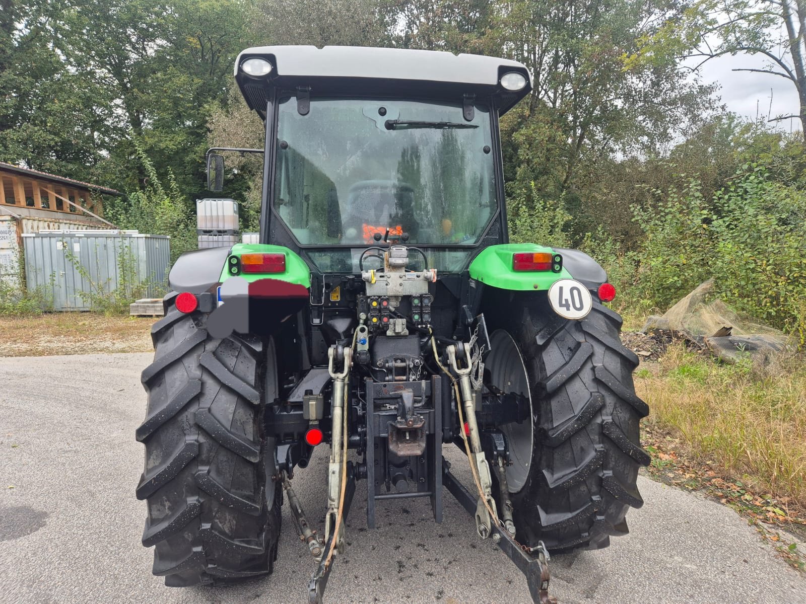 Traktor van het type Deutz-Fahr Agrofarm 420, Gebrauchtmaschine in Passau (Foto 3)