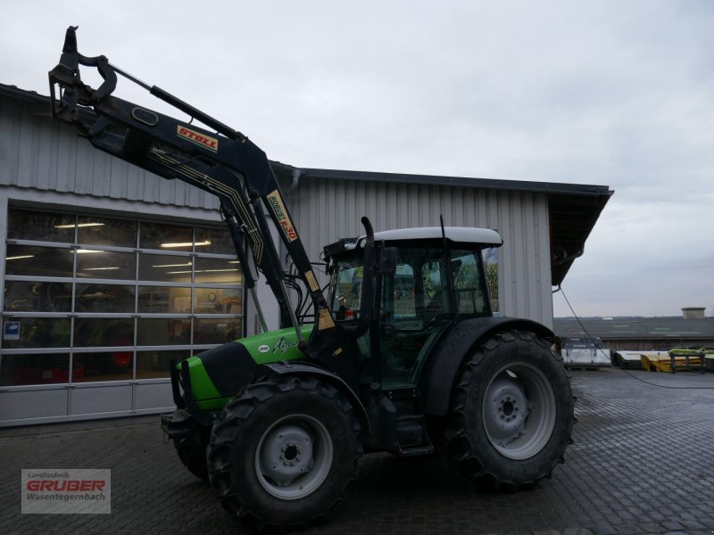 Traktor des Typs Deutz-Fahr Agrofarm 85 inkl. Frontlader Stoll Robust F30, Gebrauchtmaschine in Dorfen (Bild 1)