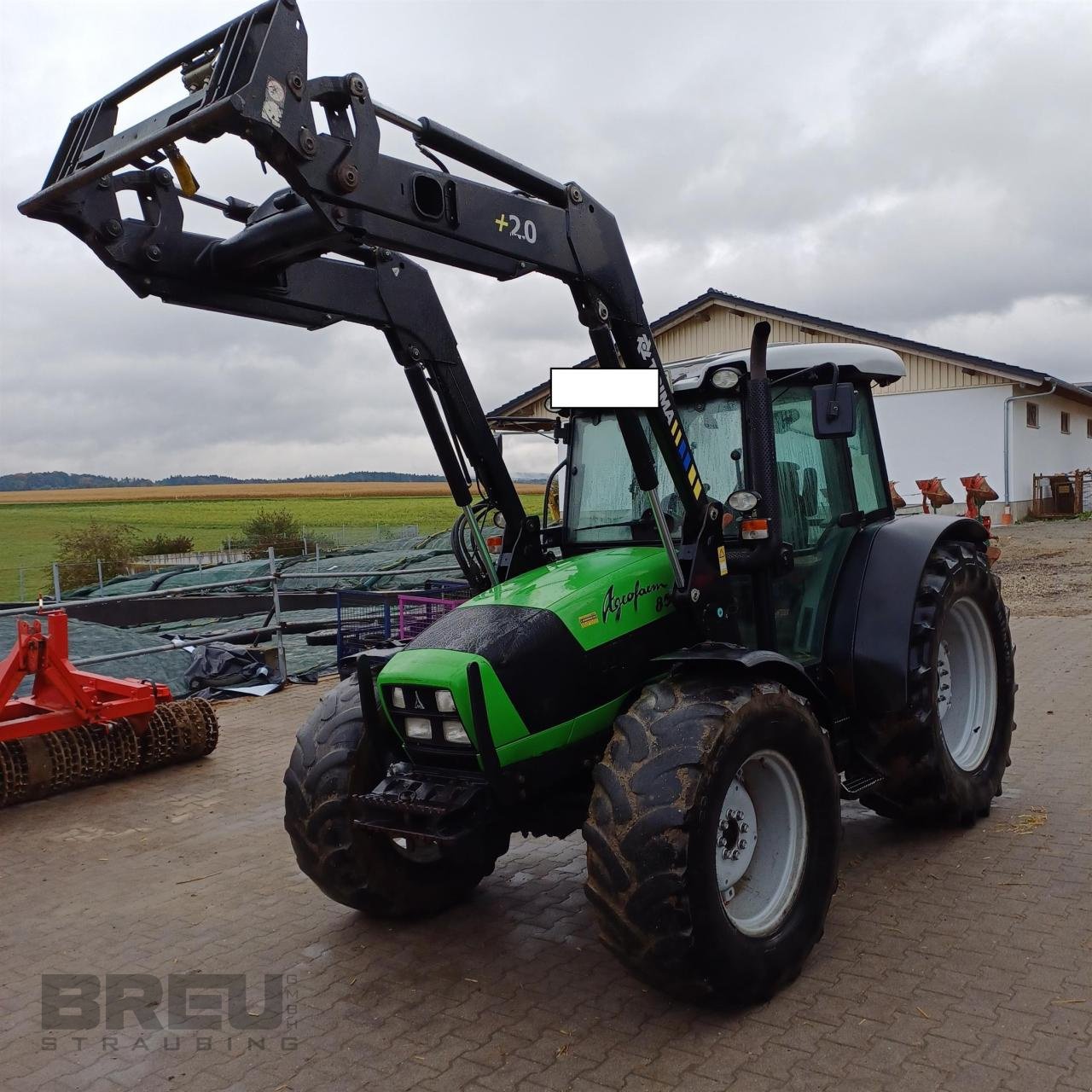 Traktor типа Deutz-Fahr AgroFarm 85, Gebrauchtmaschine в Straubing (Фотография 3)