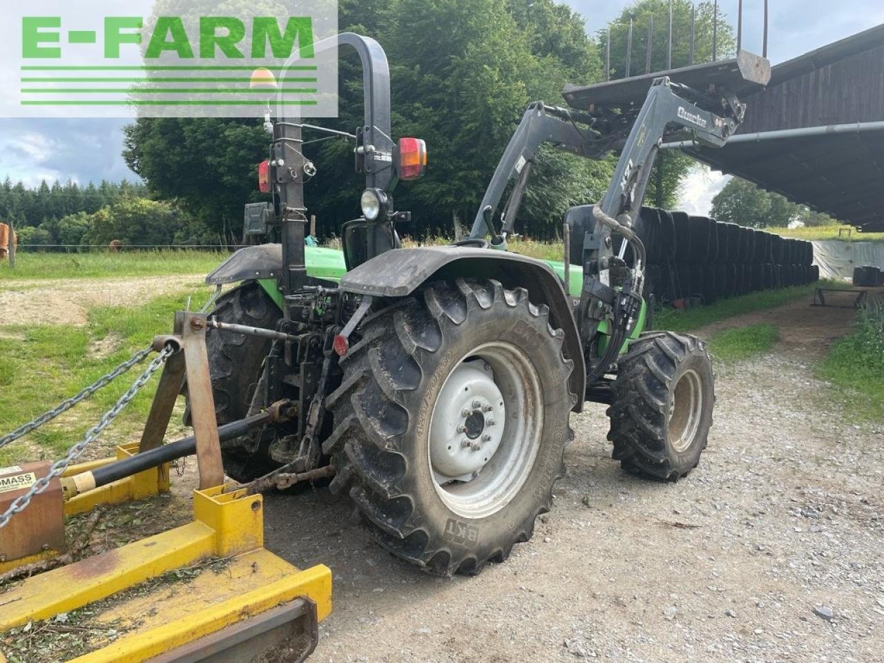 Traktor des Typs Deutz-Fahr agrolux 320, Gebrauchtmaschine in Ytrac (Bild 3)