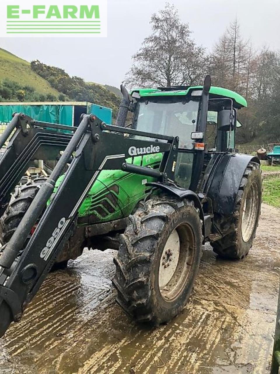 Traktor tipa Deutz-Fahr agroplus 100, Gebrauchtmaschine u SHREWSBURRY (Slika 1)