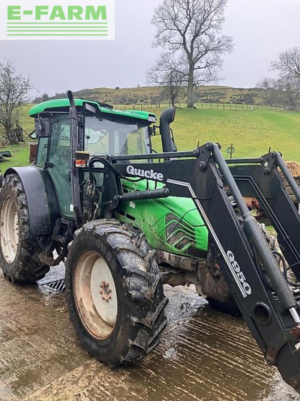 Traktor типа Deutz-Fahr agroplus 100, Gebrauchtmaschine в SHREWSBURRY (Фотография 9)