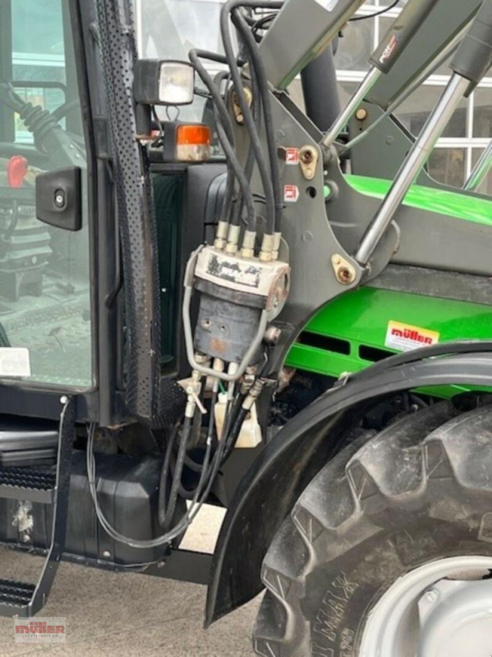 Traktor Türe ait Deutz-Fahr Agroplus 100, Gebrauchtmaschine içinde Holzhausen (resim 5)