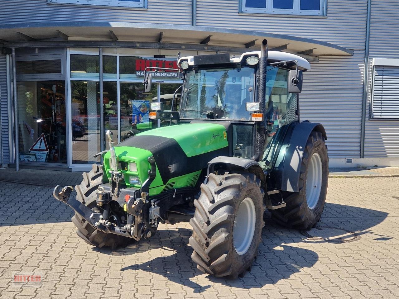 Traktor Türe ait Deutz-Fahr Agroplus 410, Gebrauchtmaschine içinde Zell a. H. (resim 1)