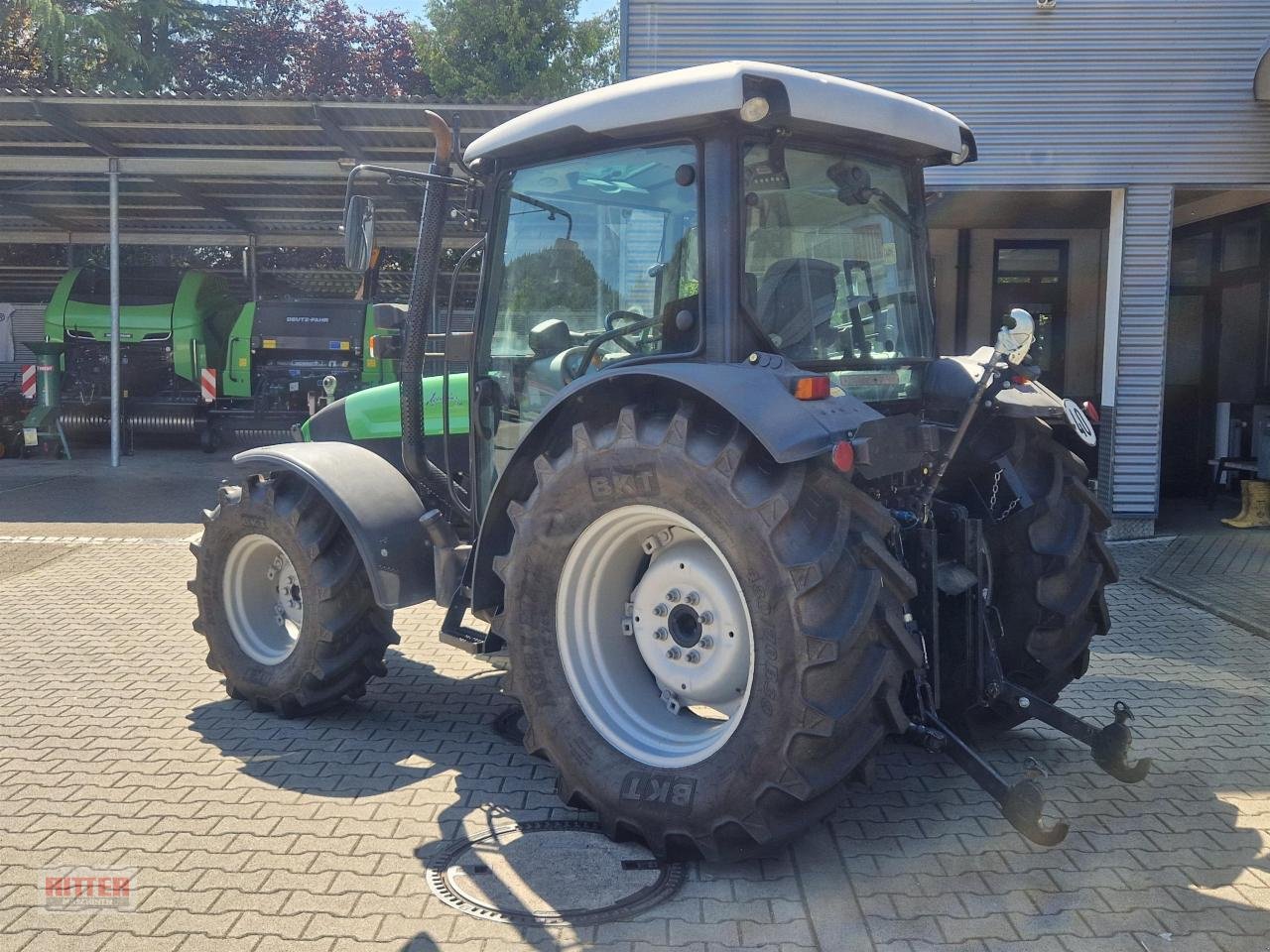 Traktor van het type Deutz-Fahr Agroplus 410, Gebrauchtmaschine in Zell a. H. (Foto 3)