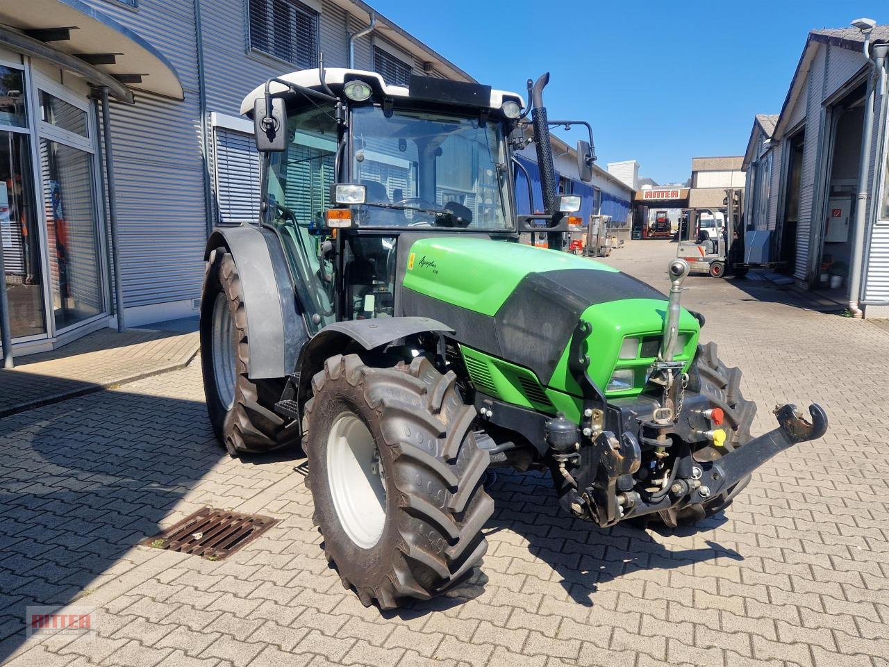 Traktor Türe ait Deutz-Fahr Agroplus 410, Gebrauchtmaschine içinde Zell a. H. (resim 5)