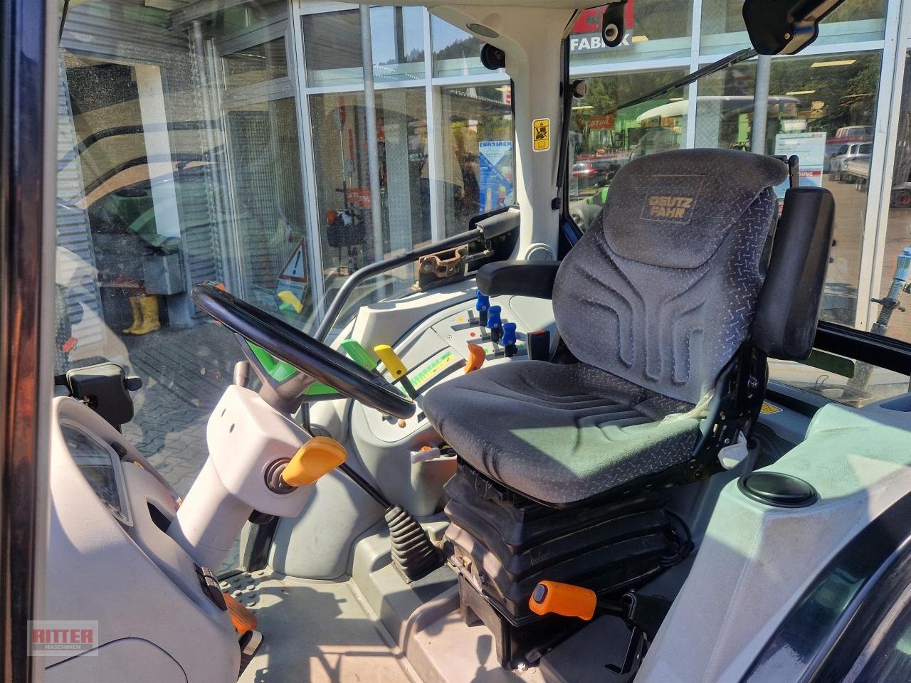 Traktor Türe ait Deutz-Fahr Agroplus 410, Gebrauchtmaschine içinde Zell a. H. (resim 6)