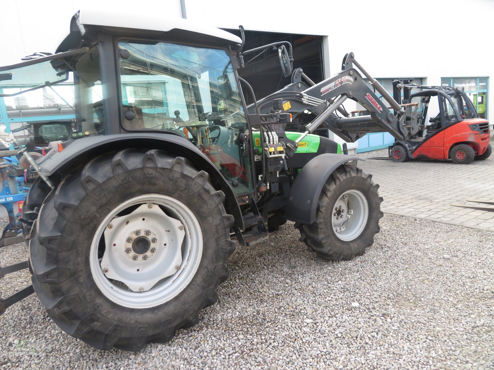 Traktor Türe ait Deutz-Fahr Agroplus 420 GS, Gebrauchtmaschine içinde Markt Schwaben (resim 9)