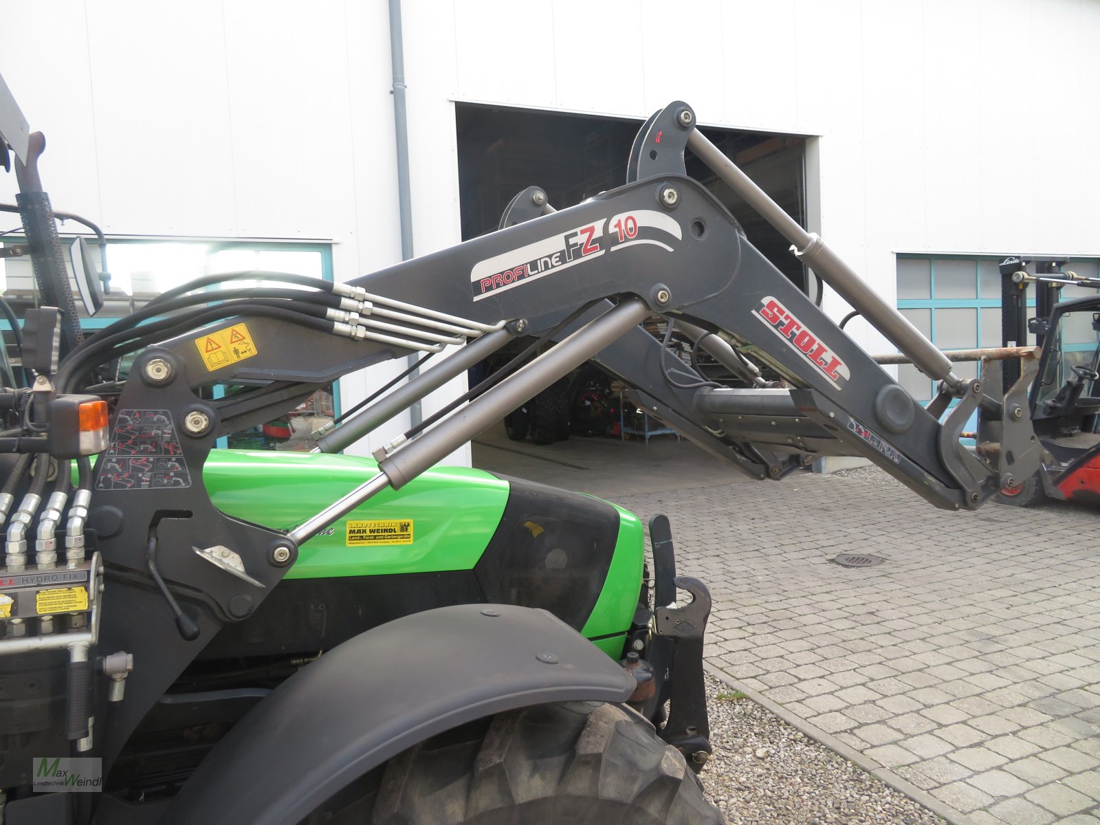 Traktor des Typs Deutz-Fahr Agroplus 420 GS, Gebrauchtmaschine in Markt Schwaben (Bild 5)