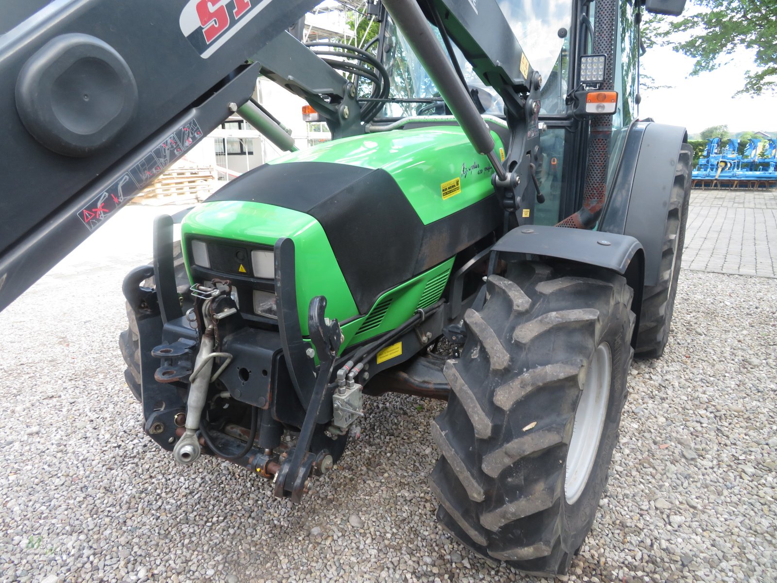 Traktor des Typs Deutz-Fahr Agroplus 420 GS, Gebrauchtmaschine in Markt Schwaben (Bild 3)